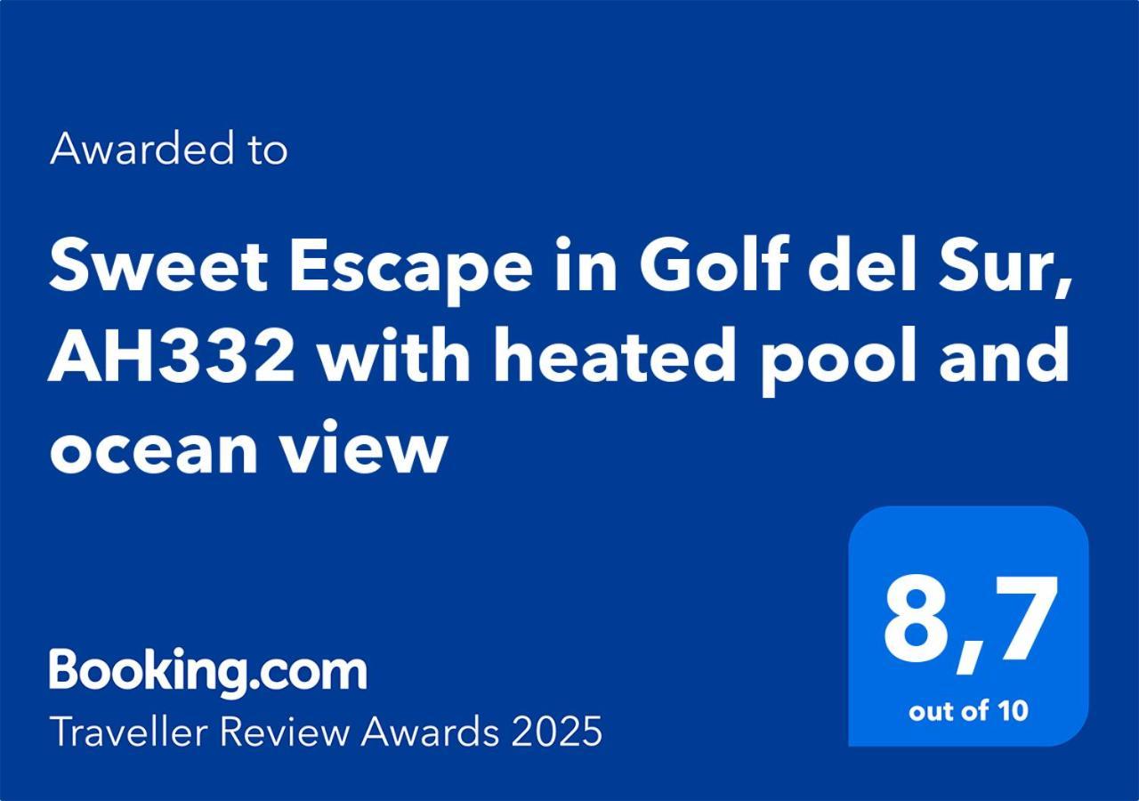 Sweet Escape In Golf Del Sur, Ah332 With Heated Pool And Ocean View Διαμέρισμα Σαν Μιγκέλ ντε Αμπόνα Εξωτερικό φωτογραφία
